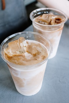 Iced Coffe Con Lech