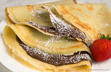 Crêpe de Nutella