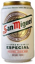 San Miguel lata